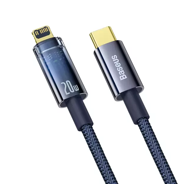 Baseus CATS000003 Lightning - USB-C cable 20W 480Mb/s 1m - blue 1