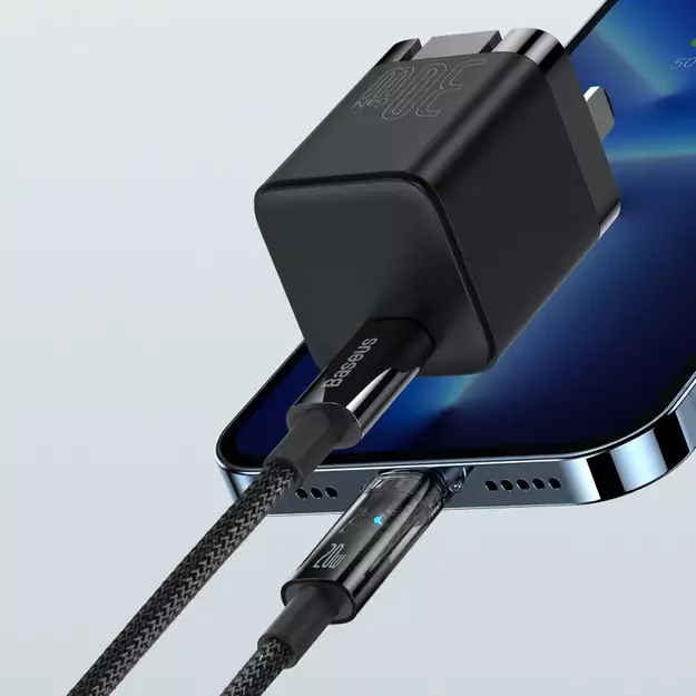 Baseus CATS000003 Lightning - USB-C cable 20W 480Mb/s 1m - blue 15