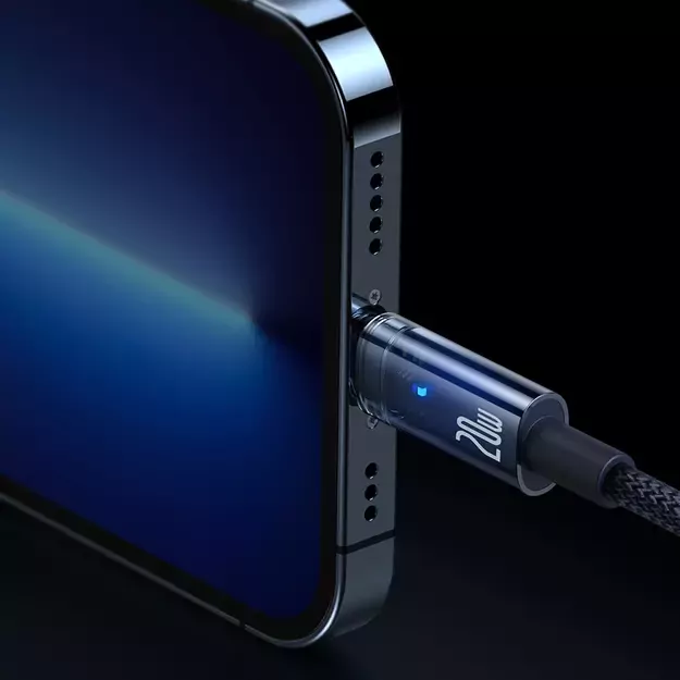 Baseus CATS000003 Lightning - USB-C cable 20W 480Mb/s 1m - blue 12