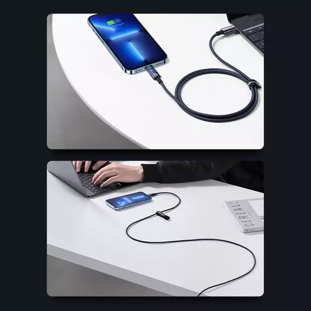 Baseus CATS000003 Lightning - USB-C cable 20W 480Mb/s 1m - blue 20