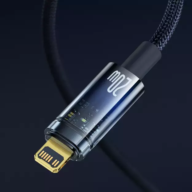 Baseus CATS000003 Lightning - USB-C cable 20W 480Mb/s 1m - blue 16