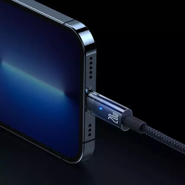 Baseus CATS000003 Lightning - USB-C cable 20W 480Mb/s 1m - blue 7