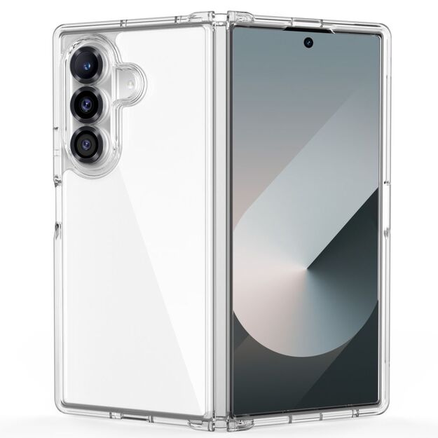 Tech-Protect FlexAir Hybrid Case for Samsung Galaxy Z Fold 7 - Transparent