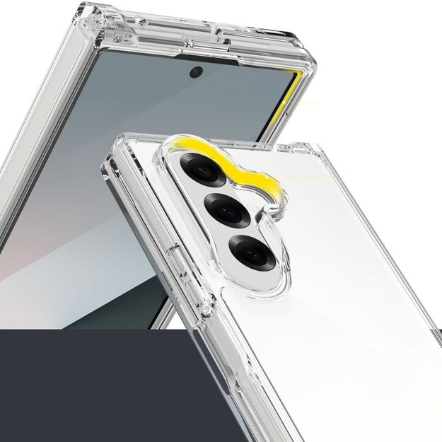 Tech-Protect FlexAir Hybrid Case for Samsung Galaxy Z Fold 7 - Transparent 2