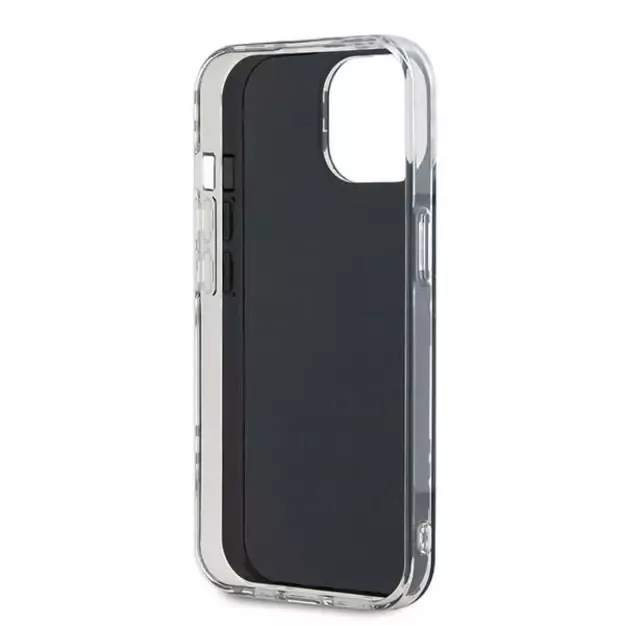 DKNY IML Checkered Mono Pattern case for iPhone 15 / 14 / 13 - black 13