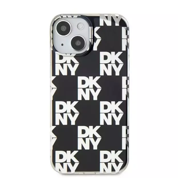 DKNY IML Checkered Mono Pattern case for iPhone 15 / 14 / 13 - black 9