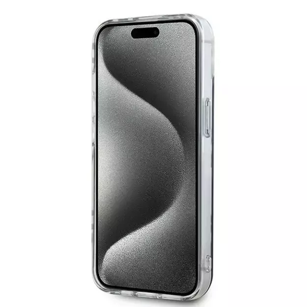 DKNY IML Checkered Mono Pattern case for iPhone 15 / 14 / 13 - black 11