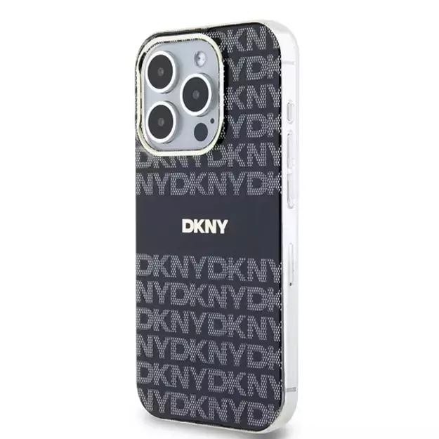 DKNY IML Mono &amp  Stripe MagSafe case for iPhone 14 Pro - black 8