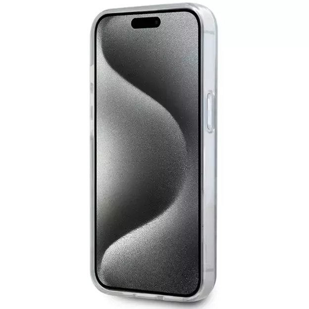 DKNY IML Mono &amp  Stripe MagSafe Case for iPhone 15/14/13 - Black 11