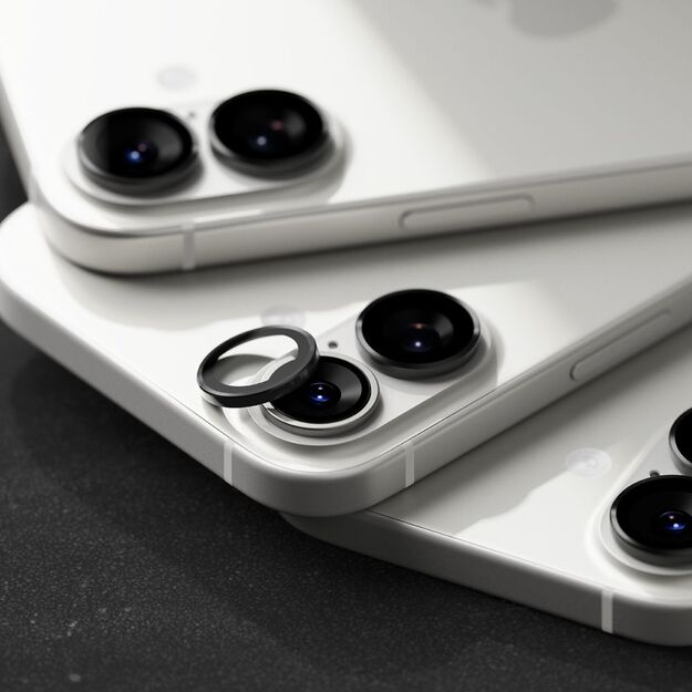 Ringke Camera Frame Protector 2-pack for iPhone 17 - Black 4