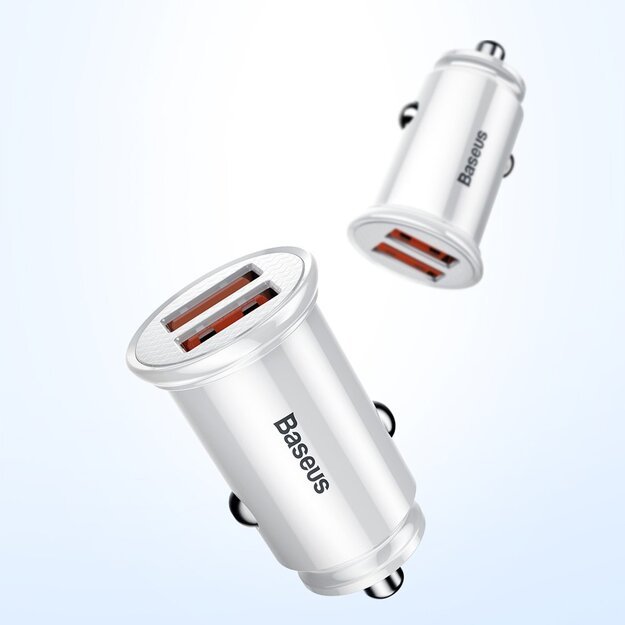 Baseus Circular smart car charger 2x USB QC3.0 Quick Charge 3.0 SCP AFC 30W black (CCALL-YD01) 13