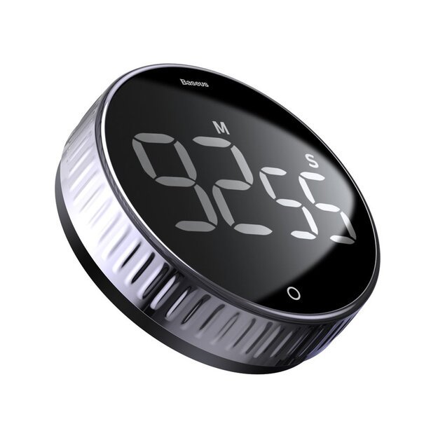 Baseus Heyo rotary timer electronic timer black timer (ACDJS-01) 1