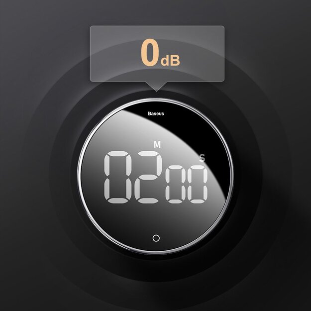 Baseus Heyo rotary timer electronic timer black timer (ACDJS-01) 12
