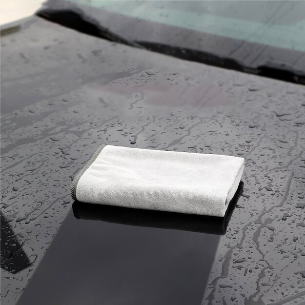 Baseus microfiber car drying towel microfiber 40 cm x 80 cm gray (CRXCMJ-A0G) 9
