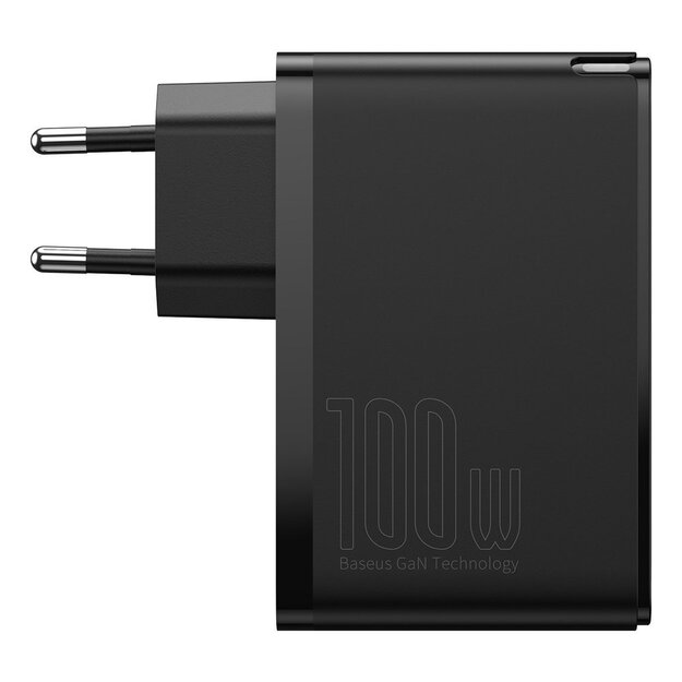 Baseus GaN2 Pro fast charger 100W USB / USB Type C Quick Charge 4+ Power Delivery black (CCGAN2P-L01) 1