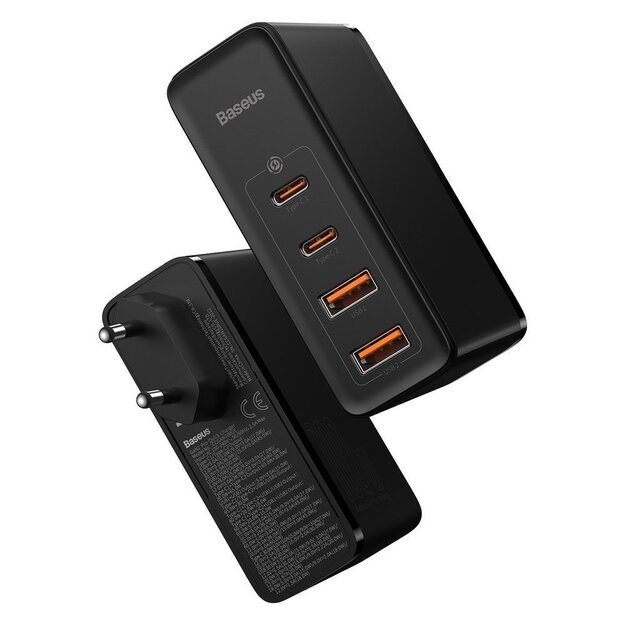 Baseus GaN2 Pro fast charger 100W USB / USB Type C Quick Charge 4+ Power Delivery black (CCGAN2P-L01) 7