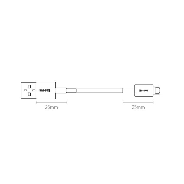 Baseus Superior Cable USB - Lightning 2,4A 1 m Blue (CALYS-A03) 17