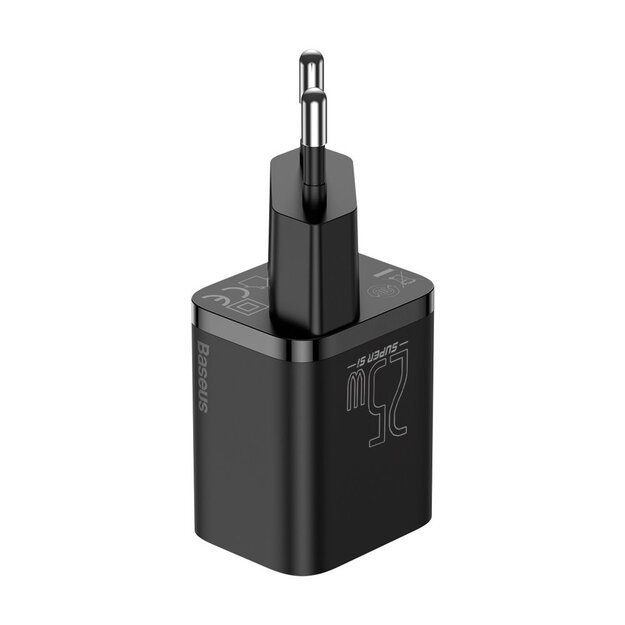 Baseus Super Si 1C fast charger USB Type C 25W Power Delivery Quick Charge black (CCSP020101) 4