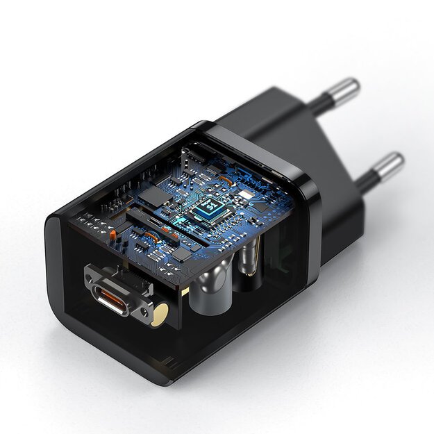 Baseus Super Si 1C fast charger USB Type C 25W Power Delivery Quick Charge black (CCSP020101) 18