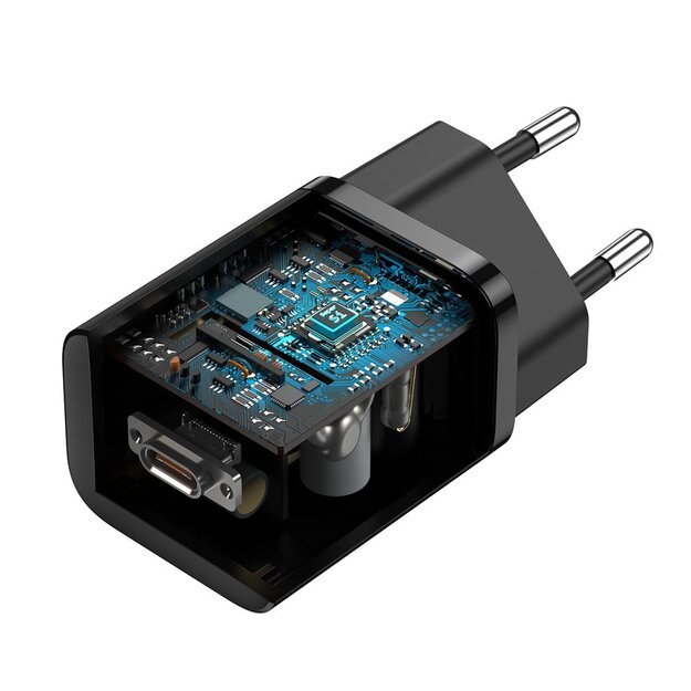Baseus Super Si 1C fast charger USB Type C 25W Power Delivery Quick Charge black (CCSP020101) 2