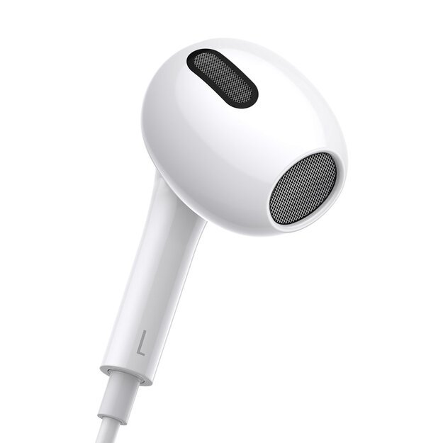 Baseus Encok C17 In-Ear Headphones with USB-C Cable and Microphone - White 2