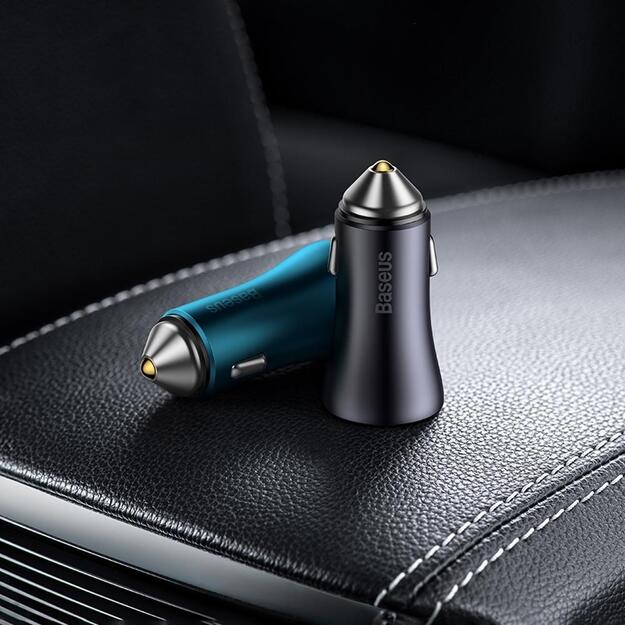 Baseus Golden Contactor Pro car charger 2x USB-C 40W blue (CGJP000003) 14