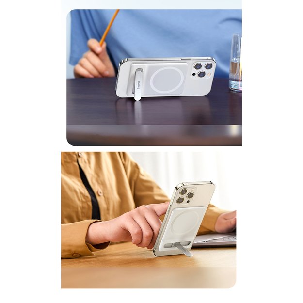 Baseus folding stand with magnetic holder white (LUXZ010002) 13