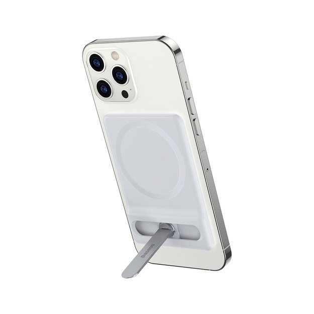 Baseus folding stand with magnetic holder white (LUXZ010002) 1