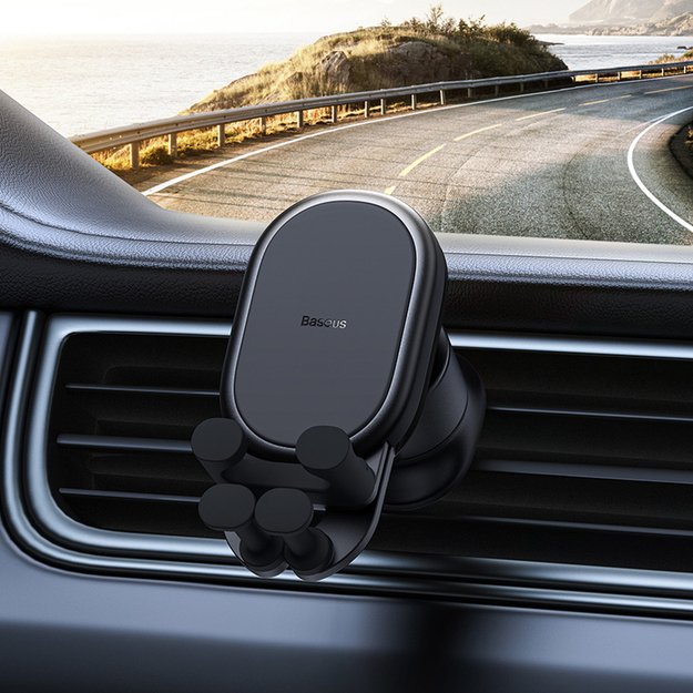 Baseus Stable Series air vent car holder black (SUWX020001) 10
