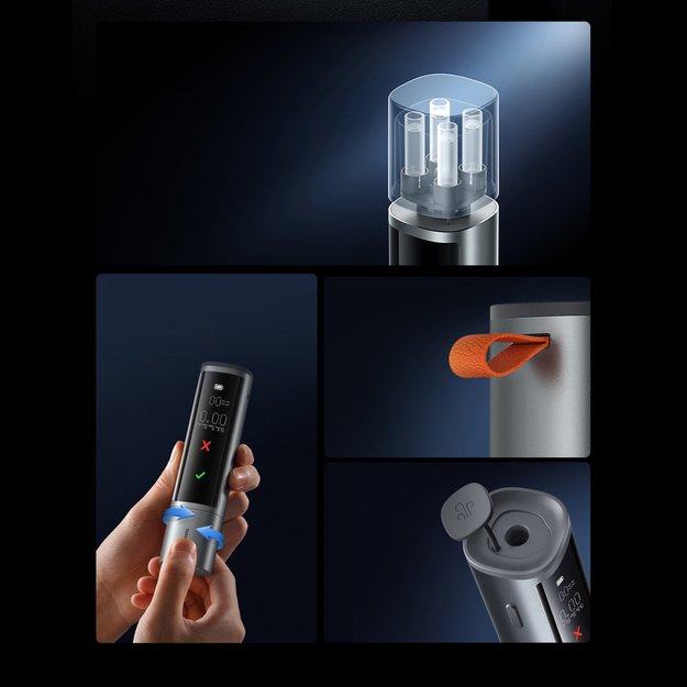 Baseus SafeJourney Pro Series breathalyzer 470mAh gray 20