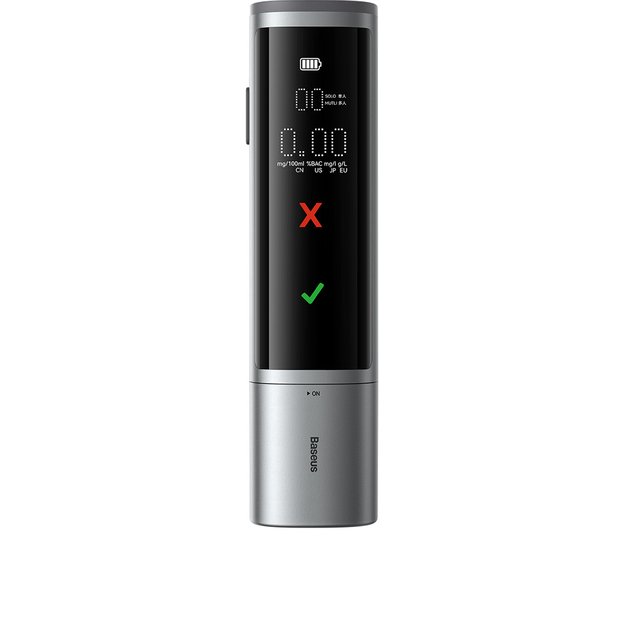 Baseus SafeJourney Pro Series breathalyzer 470mAh gray 3