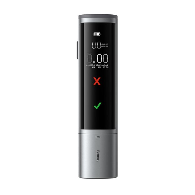 Baseus SafeJourney Pro Series breathalyzer 470mAh gray 2