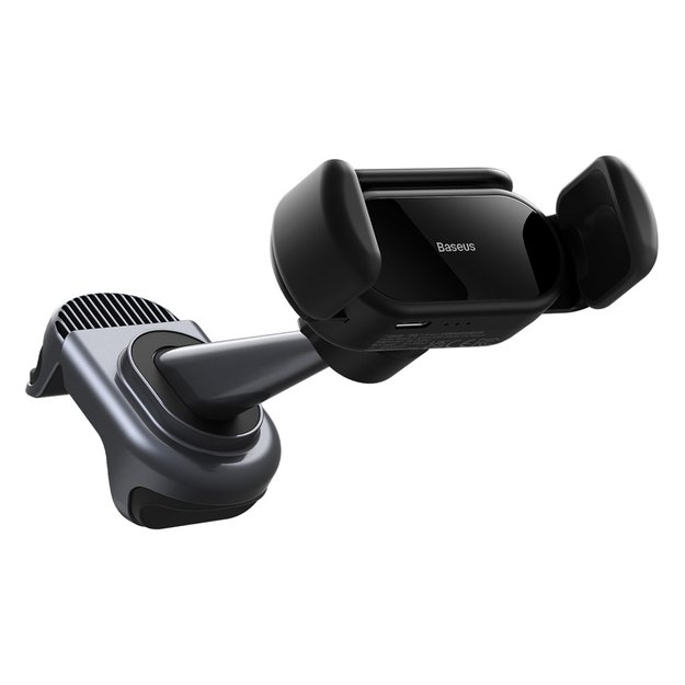 Electric car holder with solar panel for Tesla Model 3 / Y Baseus T-Space - black 5
