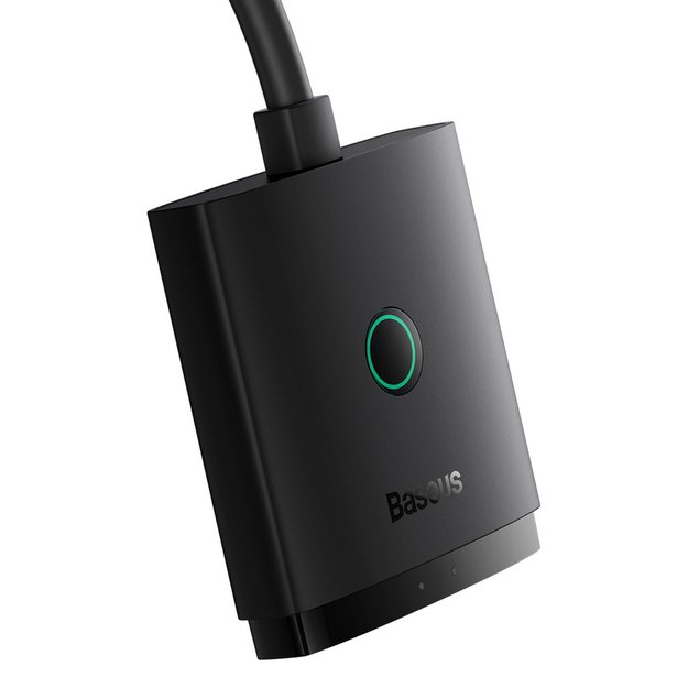 Baseus AirJoy 2in1 4K 60Hz bi-directional HDMI adapter with built-in 1m cable - black 3