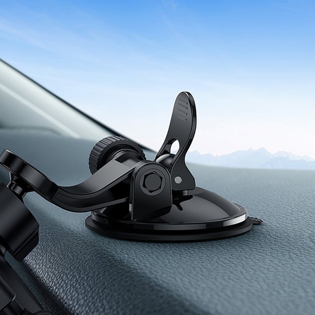Baseus UltraControl Lite Series car phone holder - black 7