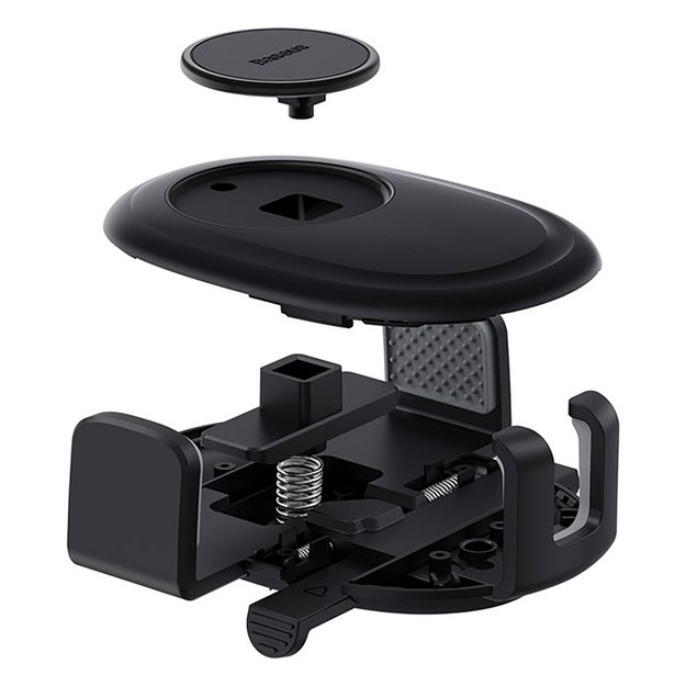 Baseus UltraControl Lite Series car phone holder - black 4
