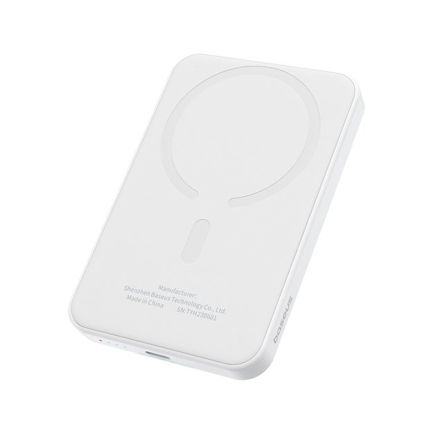 Baseus mini power bank 5000mAh 20W + USB-C cable (20V/3A) - white 10
