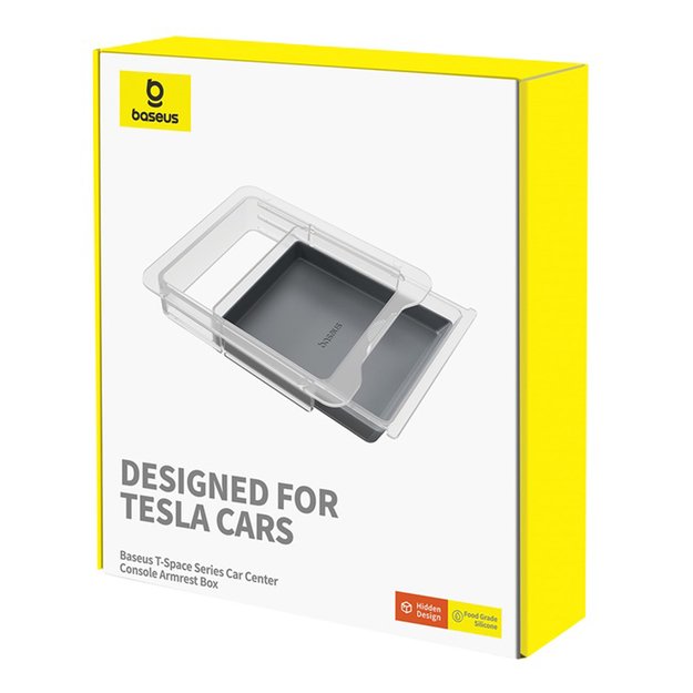 Baseus T-Space Series car organizer for Tesla Model 3 / Y - gray 8