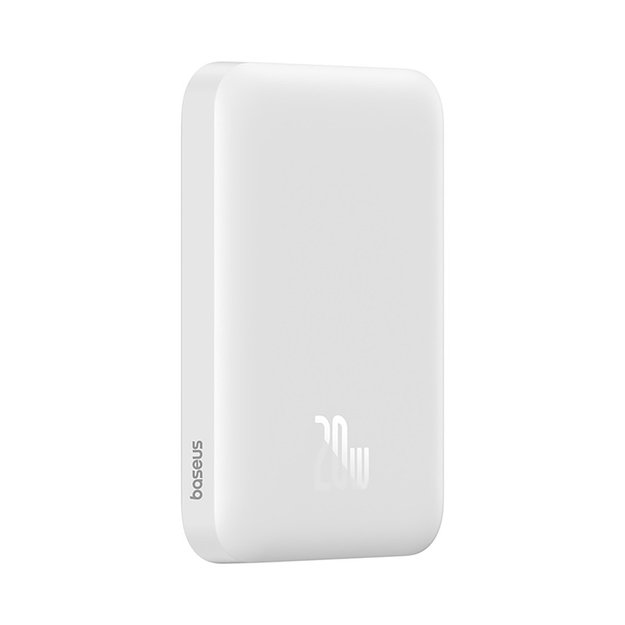 Baseus Magnetic Mini Air PPCXM06A 6000mAh 20W Power Bank with Simple Series USB-C Cable - White 4