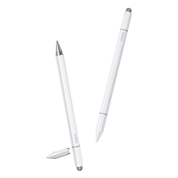 Baseus Smooth Writing III 3in1 Passive Stylus - Magnetic Version - White 4