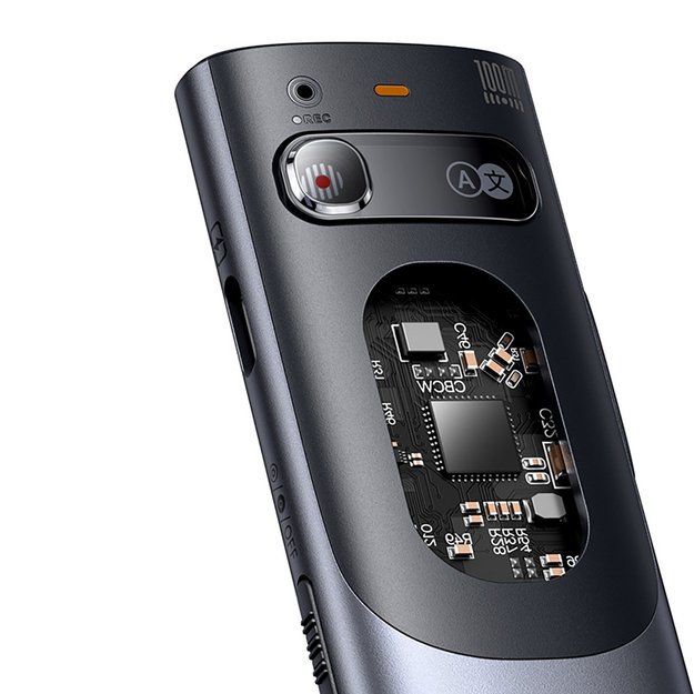 Baseus Orange Dot Laser Pointer with AI and Automatic Translation - Gray (with battery) 5