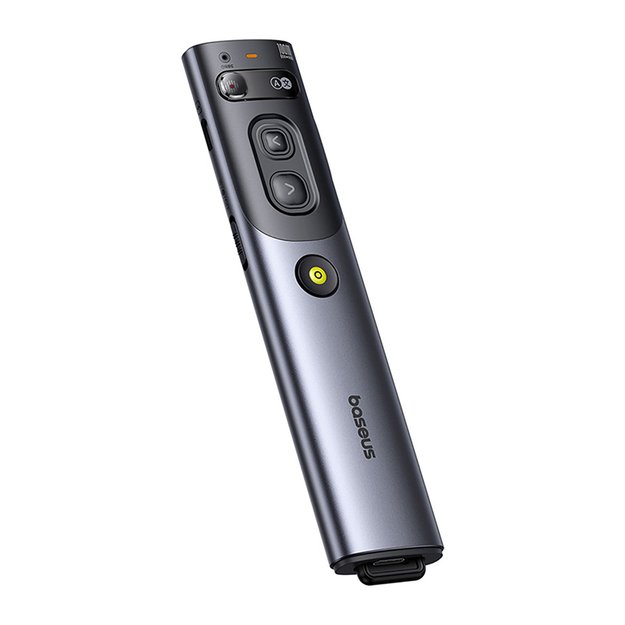 Baseus Orange Dot Laser Pointer with AI and Automatic Translation - Gray (with battery) 3