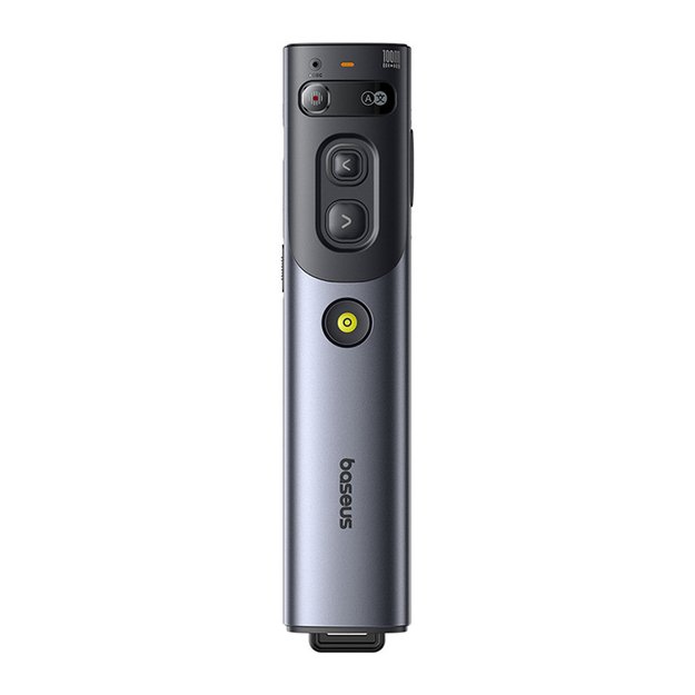 Baseus Orange Dot Laser Pointer with AI and Automatic Translation - Gray (with battery) 1