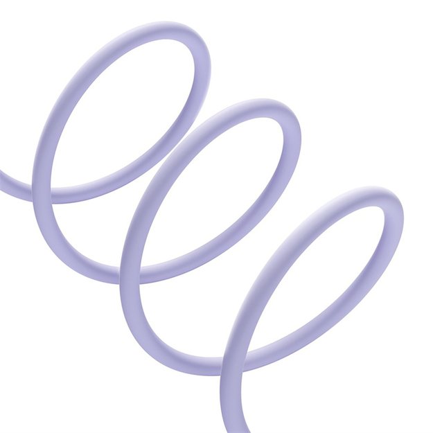 Baseus Pudding 100W USB-C - USB-C Cable 2m - Purple 1