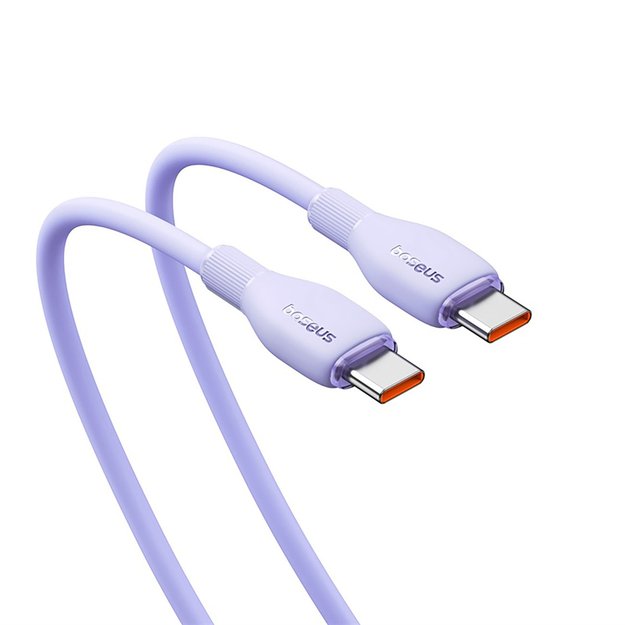 Baseus Pudding 100W USB-C - USB-C Cable 2m - Purple 8