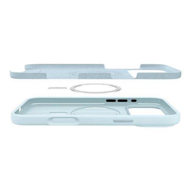 Spigen Silicone Fit MagSafe Case for iPhone 17 Pro Max - Blue 2
