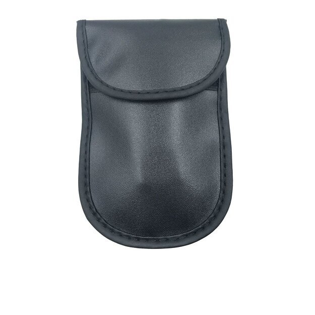 Anti-theft Car Key Pouch Radio Blocking Pouch Keyless Faraday Box Faraday Cage 14cm with 10cm Black 15