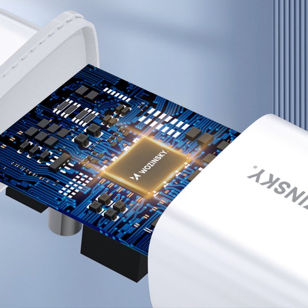 Wozinsky CUWCW 2.4A 2 x USB-A wall charger - white 15