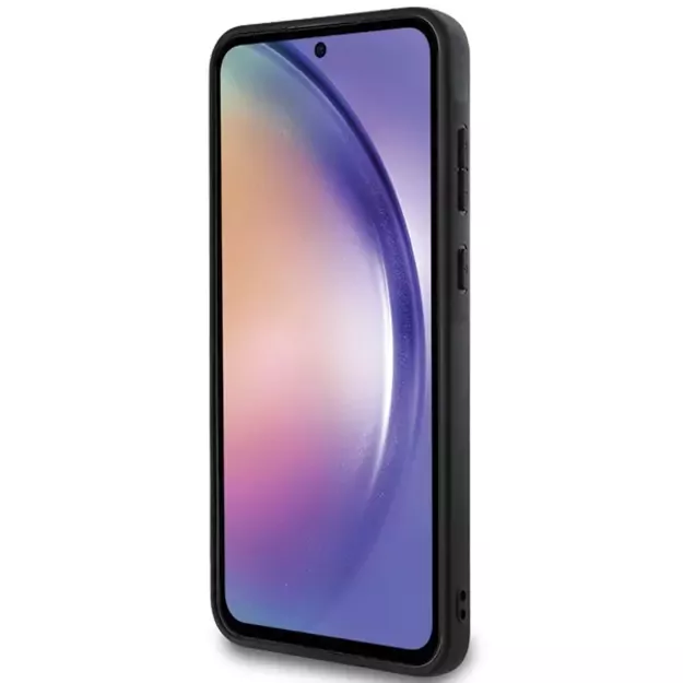 Karl Lagerfeld Fixed Glitter Ikonik Logo Metal Pin case for Samsung Galaxy A55 - black 11