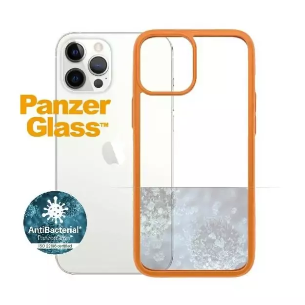 PanzerGlass ClearCase case for iPhone 12 Pro Max - transparent orange 4